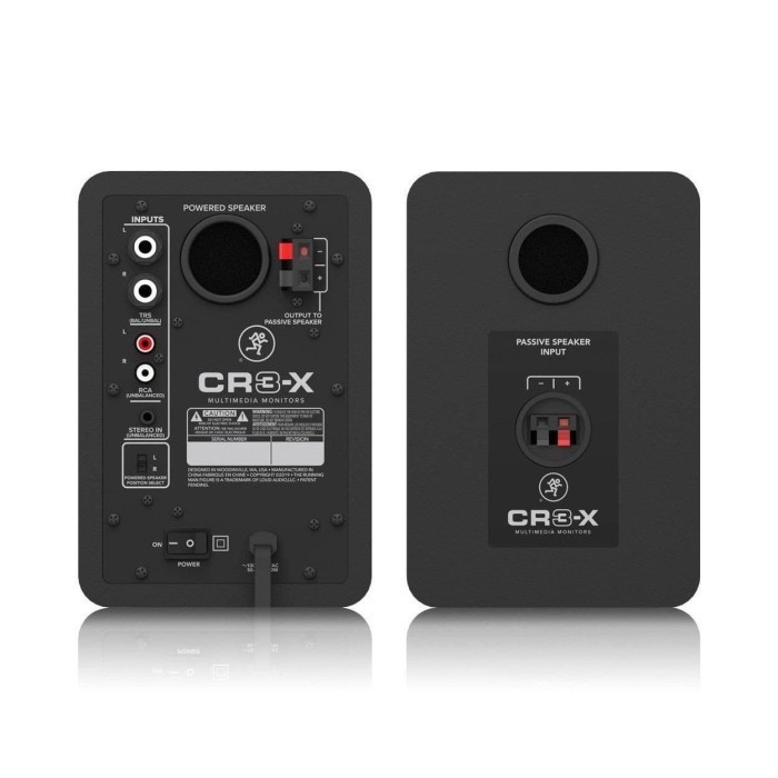 Mackie Cr3-X Cr3X Cr 3X Speaker Flat Studio Monitor Home Recording Termurah Terlaris Promo