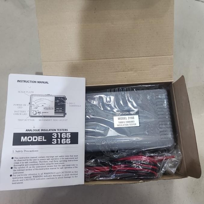 Analog Insulation Tester Kyoritsu 3166
