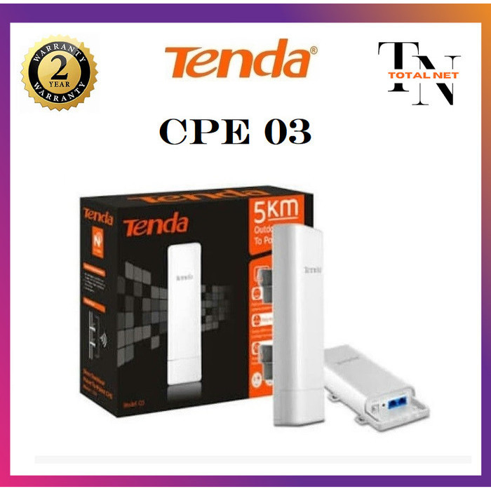 New Tenda CP O3 03 CPE03 5Km Outdoor Point To Point CPEO3 CPE O3 CPE 03