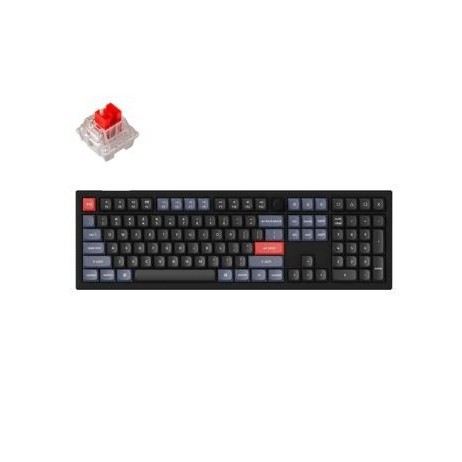 Keychron V6 Qmk Custom Fully Assembled Knob - Carbon Black