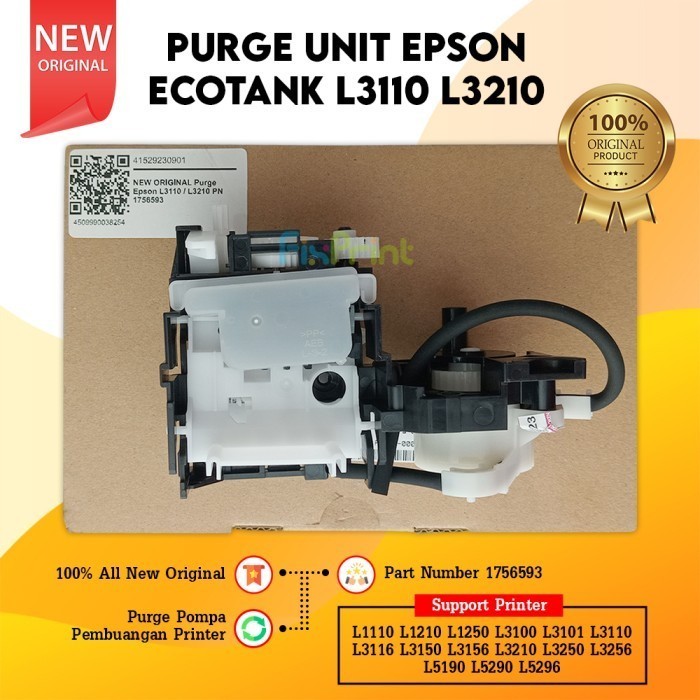 TERBARU - Purge Unit / Pompa Pembuangan Tinta Printer Epson L1110 L3110 L3150