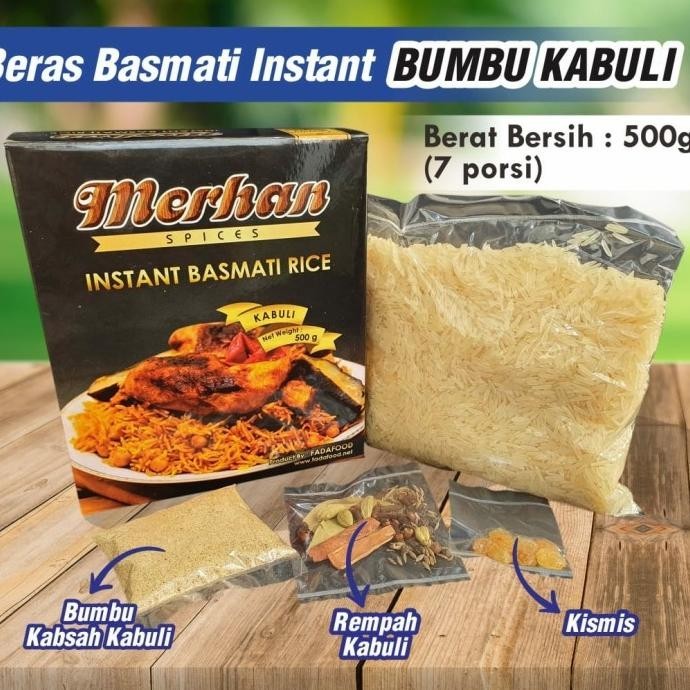 

Nasi Kabuli Nasi Kebuli Instan TK