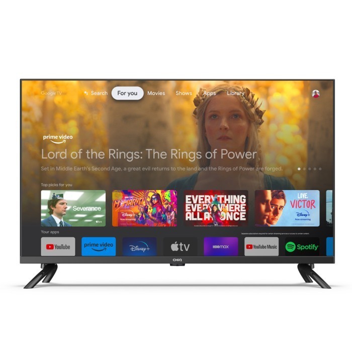 Google Tv Chiq 43 Inch Smart Tv Fhd Youtube Digital Tv (L43G7P Pro) Termurah Terlaris Promo