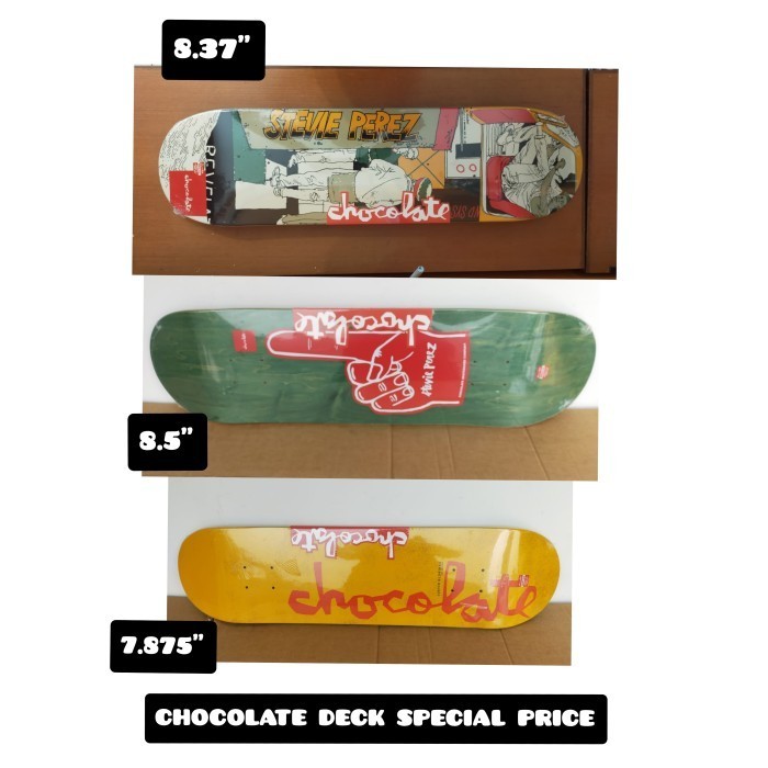 Year End Des Skateboard Chocolate Almost Darkstar