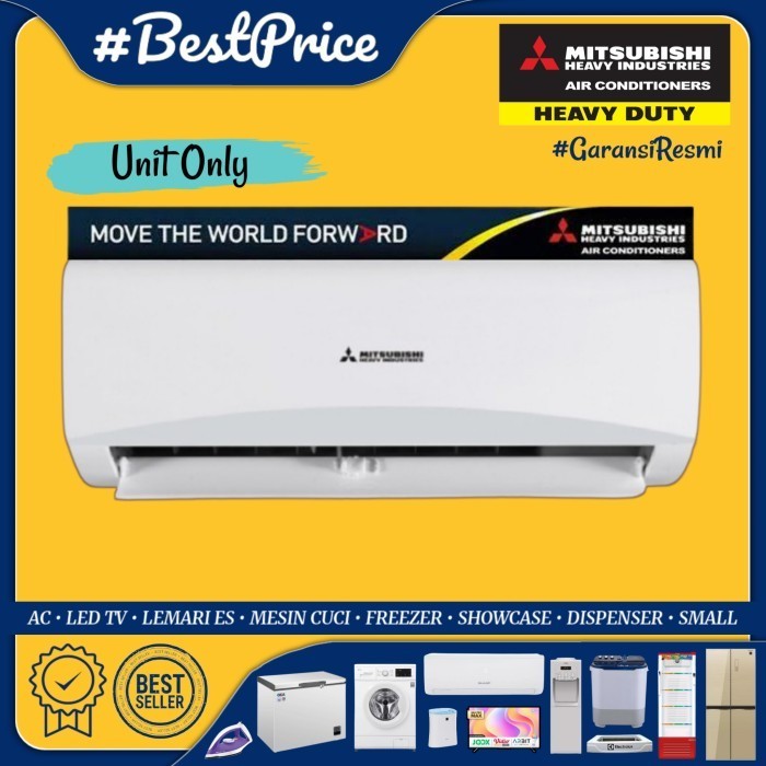 Ac Mitsubishi 1 Pk Low Watt Srk-09Cxp Srk 09Cxp Heavy Duty Low Watt