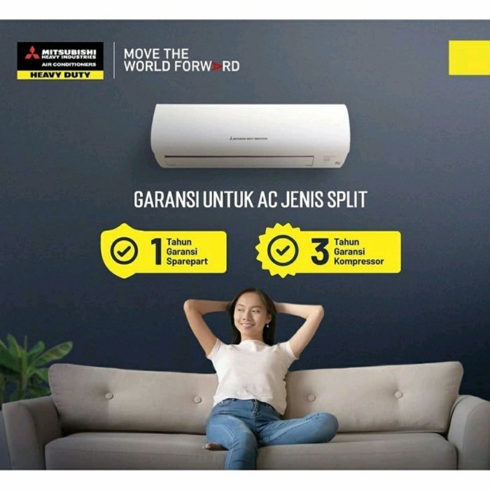 Ac Mitsubishi 1/2 Pk Srk-05Cxp Srk 05Cxp Heavy Duty Low Watt R 32