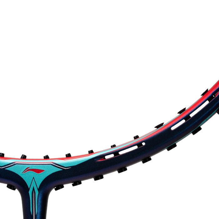 Raket Badminton Original Lining Aeronaut 9000 Combat 9000C Navy Red