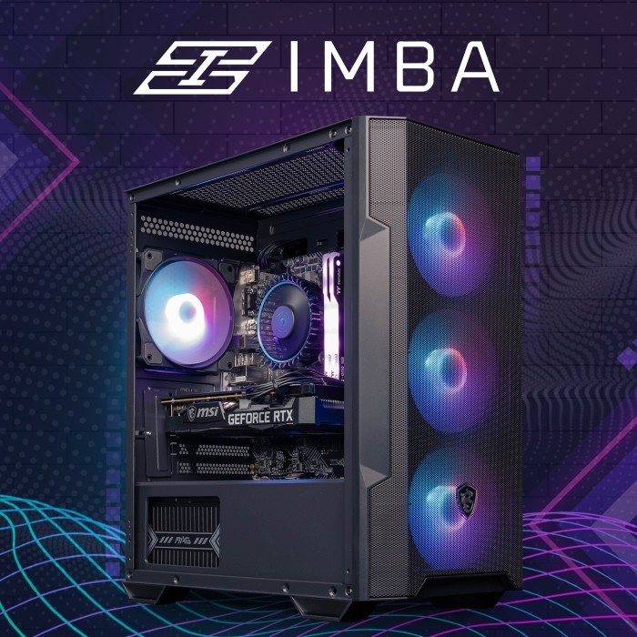 Msi X Imba I5-12400F Rtx 3060 16Gb Rakitan Gaming Pc