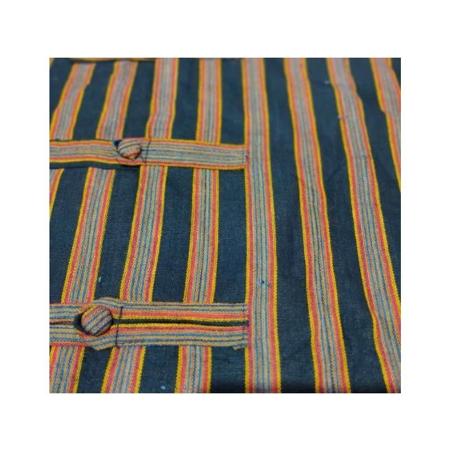 Baju Koko Surjan/Motif Lurik/Baju Koko Surjan Sanghai/Lengan Panjang