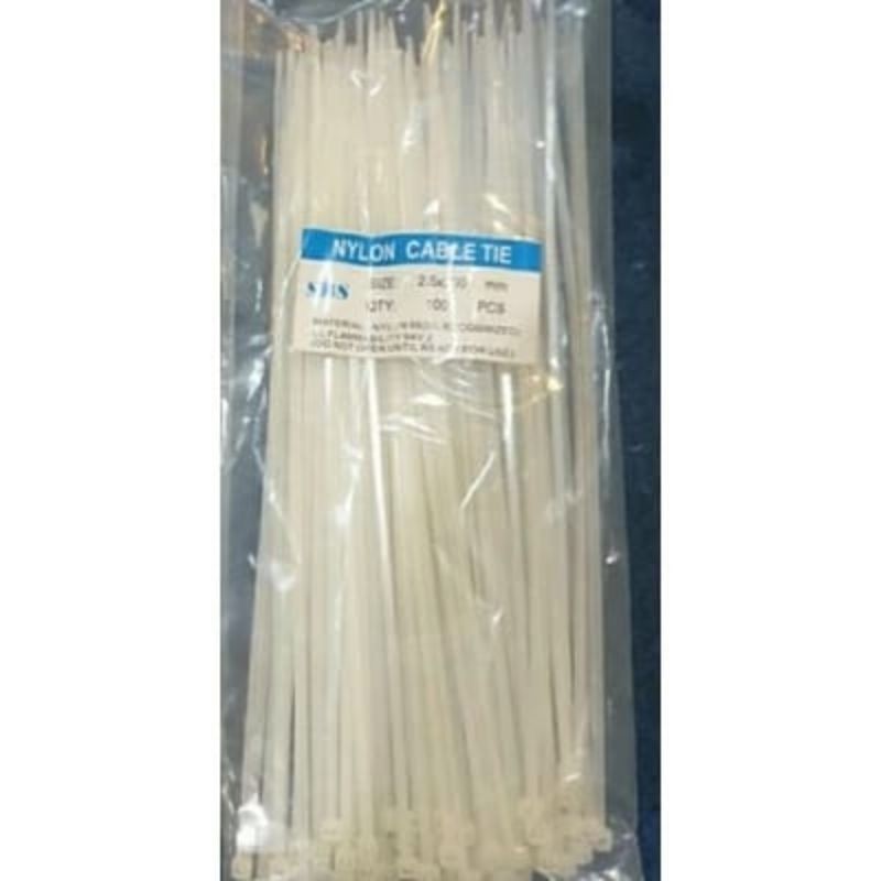 

Kabel Ties | Insulock | Cable Ties 2.5 mm x 200 mm 20 cm 100 Pcs