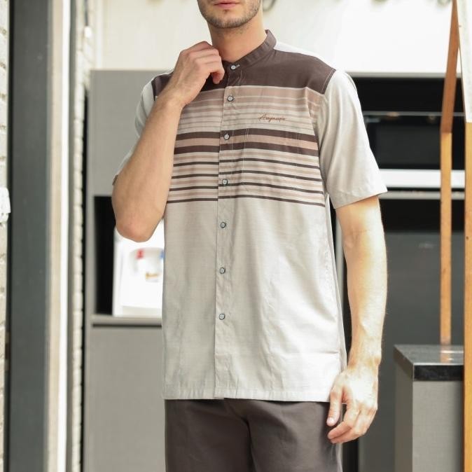 Kemko Assyauqie Pakaian Muslim Pria Baju Koko Pria Baju Koko