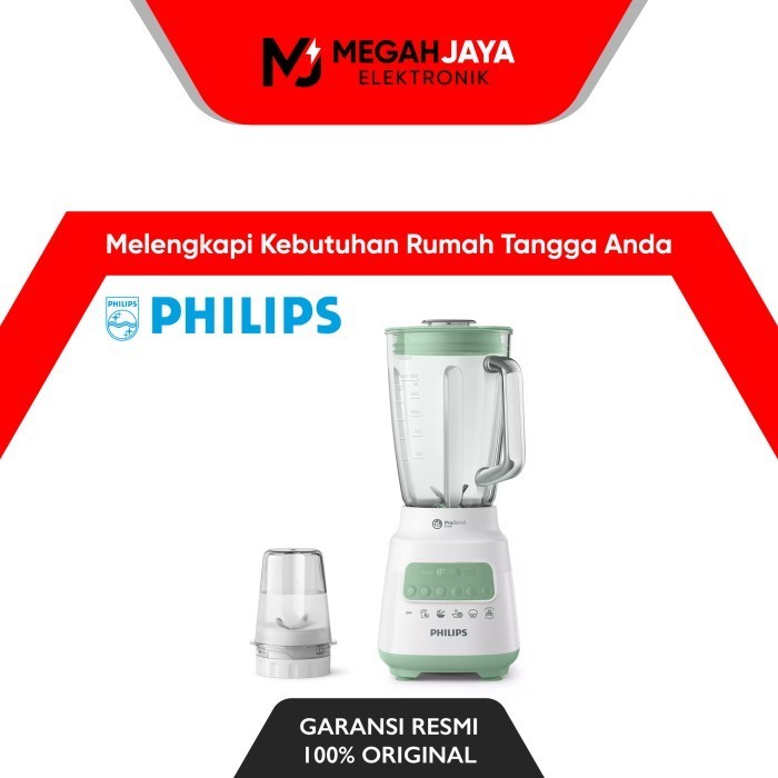 Philips Blender Hr2222 / Hr-2222 / Hr 2222 (Kaca / 2 Liter)