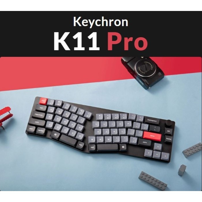 Keychron K11 Pro (Alice Layout) Keyboard Mekanik Nirkabel 65%