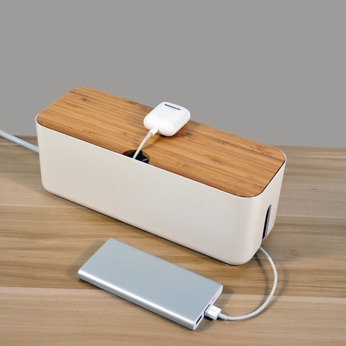 

KOTAK ORGANIZER PENGATUR KABEL - CABLE MANAGEMENT BOX CHARGER BOX WIRE