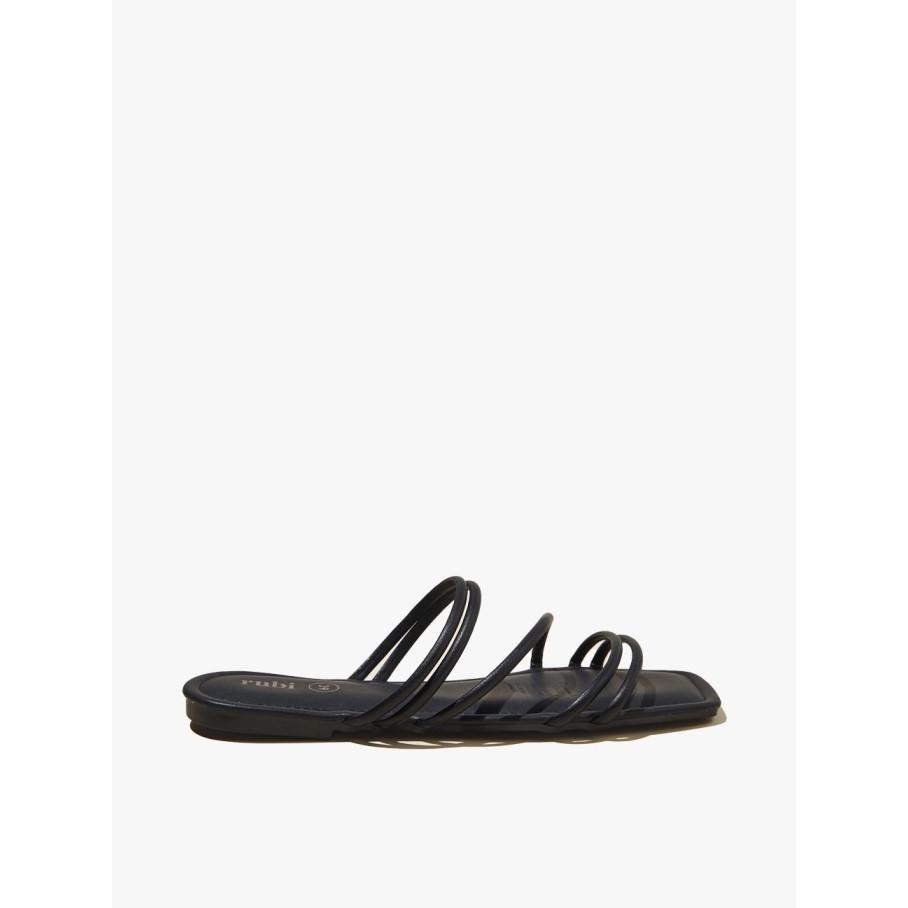 Rubi - Sandal Wanita - Frankie Strappy Slide - Blk