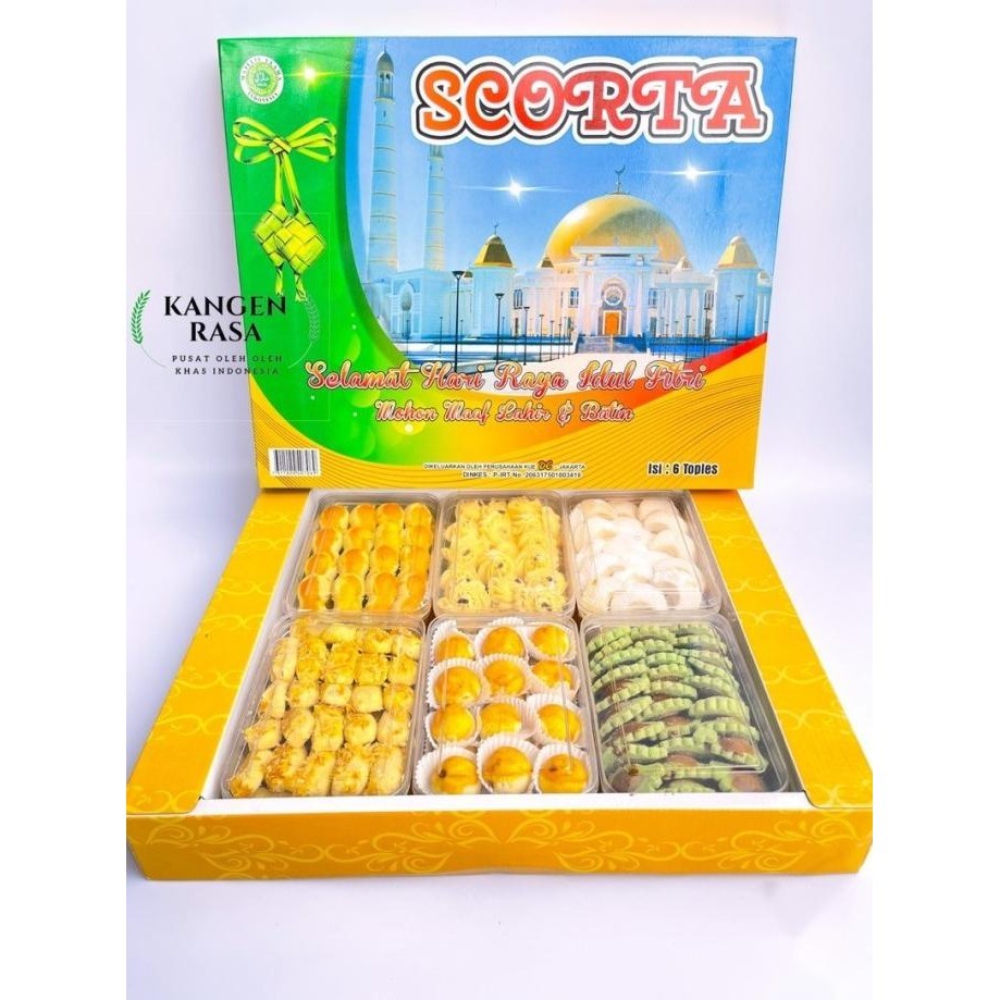 

Best Seller Parsel Ramadan Paket Kue Toples Isi 6 Lebaran Original