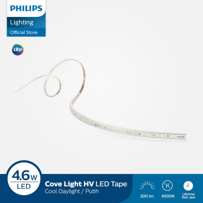 Lampu Philips Led Strip Dli 31086 Hv Led Tape 6500K Ll Putih