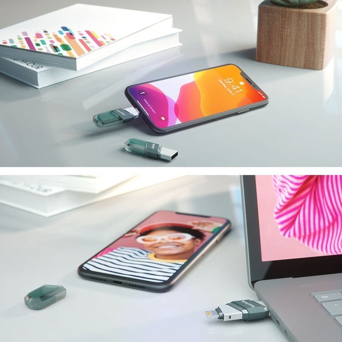 Ixpand Flip 128Gb Sandisk Otg Flashdisk Usb 3.1 For Iphone - Original