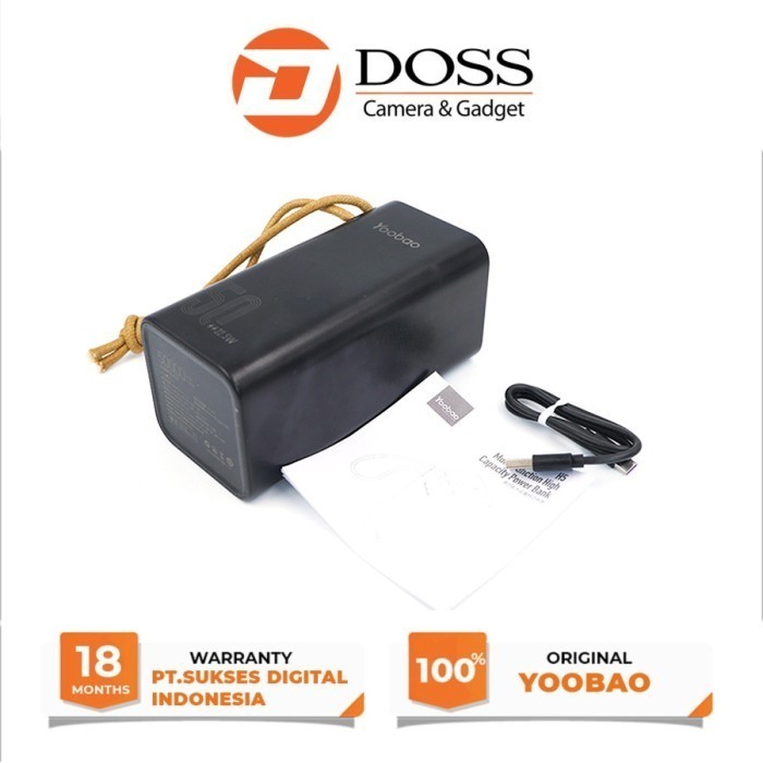 Yoobao H5 50000 Mah Black