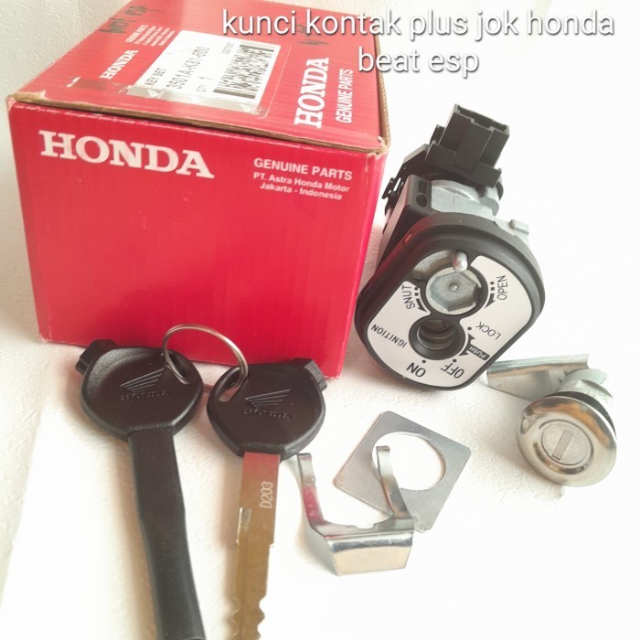 KUNCI KONTAK SET BEAT ESP,BEAT POP THN 2016-2019 KUNCI ORIGINAL.