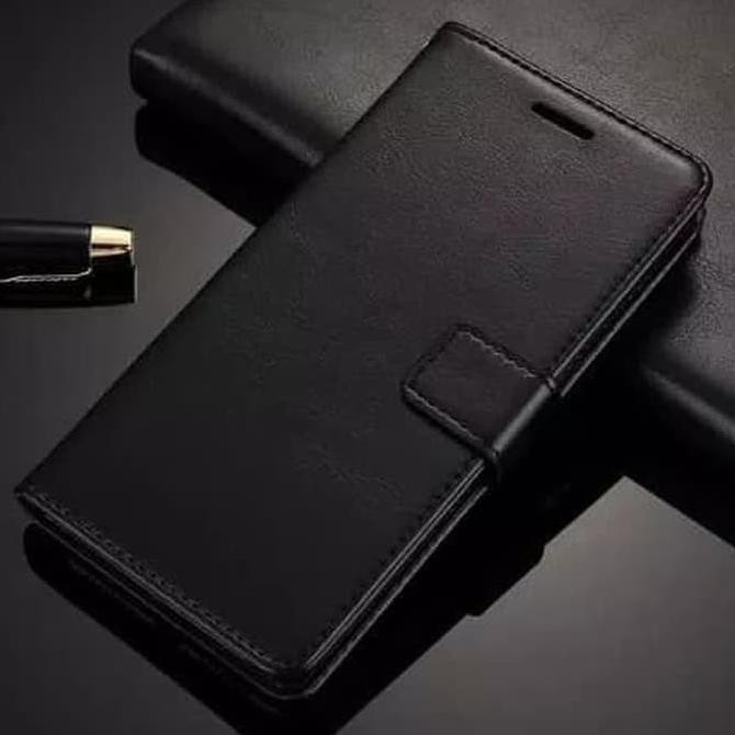 Iphone Xs Max - Flip Kulit Flip Cover Leather Case Kulit
