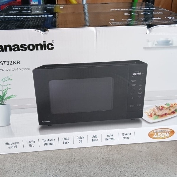 Microwave Panasonic Nn St32Nbtte St32Nb Oven Solo Digital