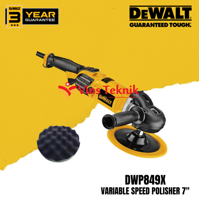 Dewalt Dwp849 X Mesin Poles Polisher Dewalt Dwp 849 X