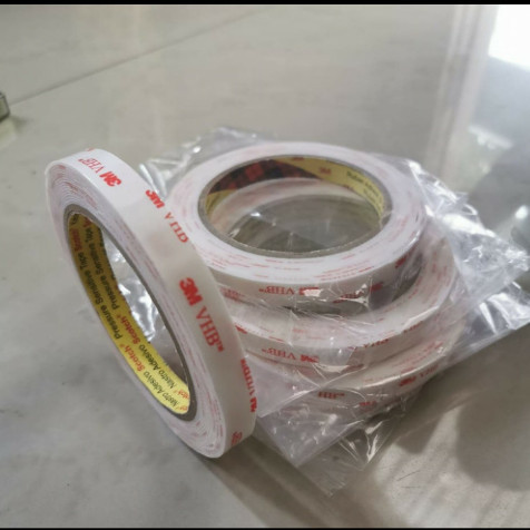 

HARGA DISKON DoubleTape Putih VHB 3M Origional Super Kuat Super Lengket 12mm x 3M