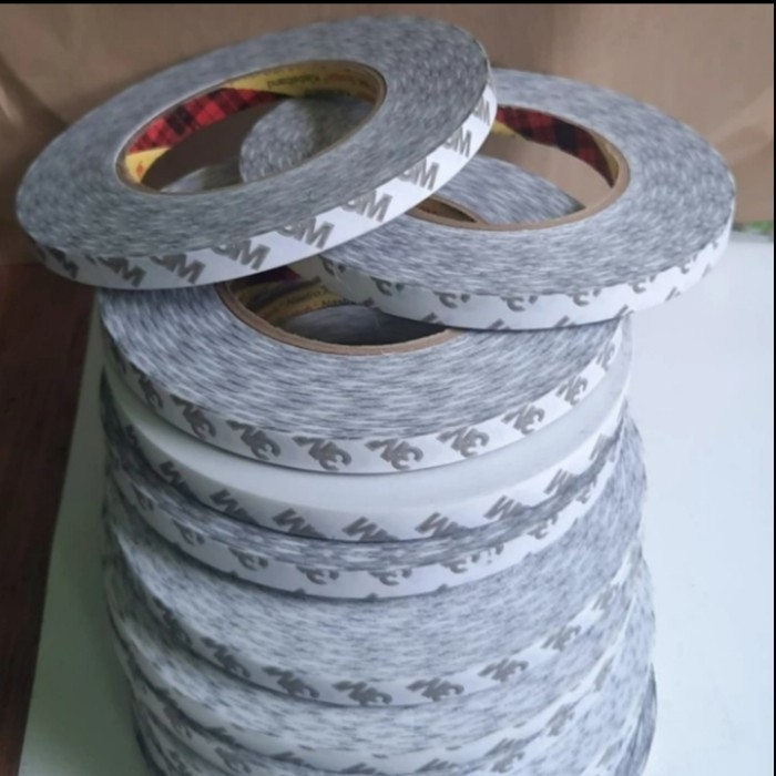 

HOT PROMO Double tape 3M 9075i size 1cm x 50 mtr-dobel tape tissuu