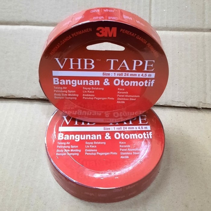 

TERMURAH DOUBLE TAPE 3M VHB 24MM X 4.5 M