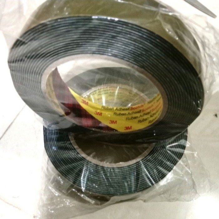 

HRG DISKON Double Tape 3M Foam Hitam - double tape 3m 24mm x 4.5m Super Kuat