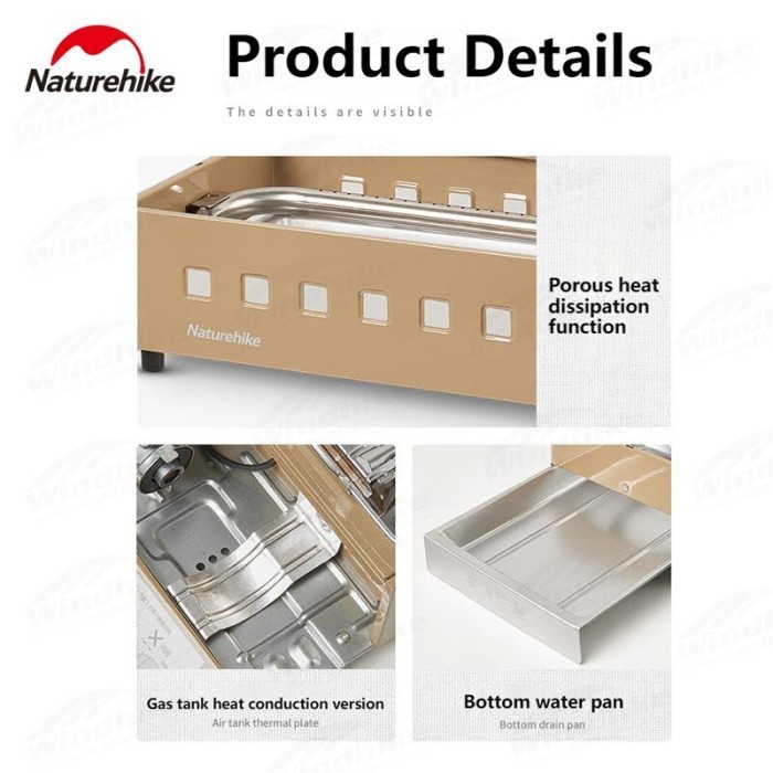 Kompor Grill Serbaguna Naturehike Cnh22Cj007 Multifunctional Gas
