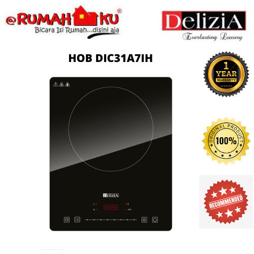 Kompor Listrik Delizia Portable Induction Hob Dic31A7Ih