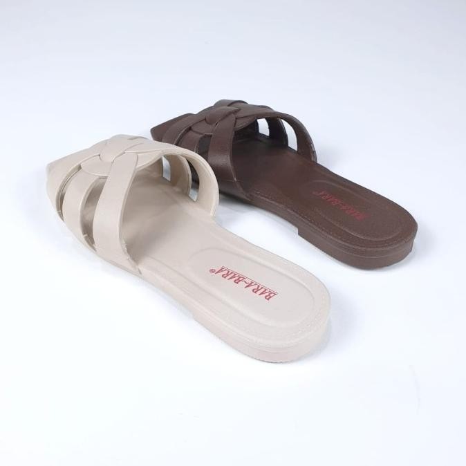 Mjz2307H Bara Bara Original Jelly Sandal Karet Wanita Selop Import