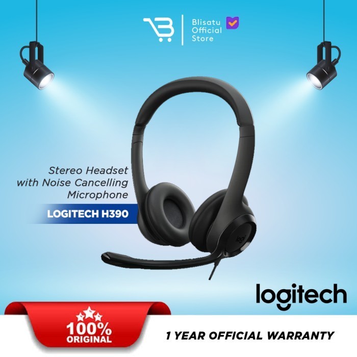 Logitech Usb Headset H390