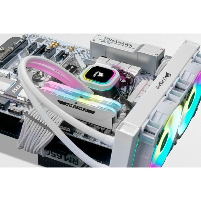 Corsair Ddr4 Vengeance Rgb Pro Sl Pc28800 32Gb (2X16Gb) - White