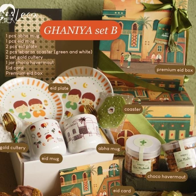 

Hampers Lebaran Premium Gift Mug Parcel Ramadhan Kue Ramadan Dear Leca Uninissaa