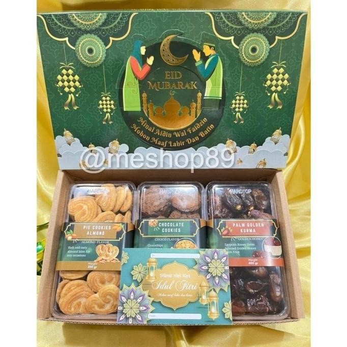 

Parcel Hampers Lebaran Idul Fitri Model Sliding/ 100% Halal Mui Parcel Exudbang