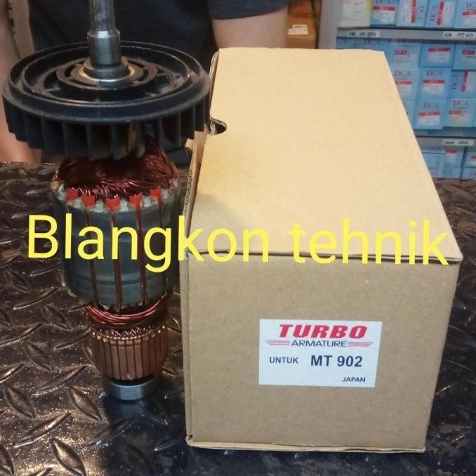 Armature Angker Gerinda Maktec Mt902 Mt 902 Turbo