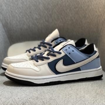 Sepatu Sneakers Pria Wanita Sb Dunk Blue Grey Benycrumbs