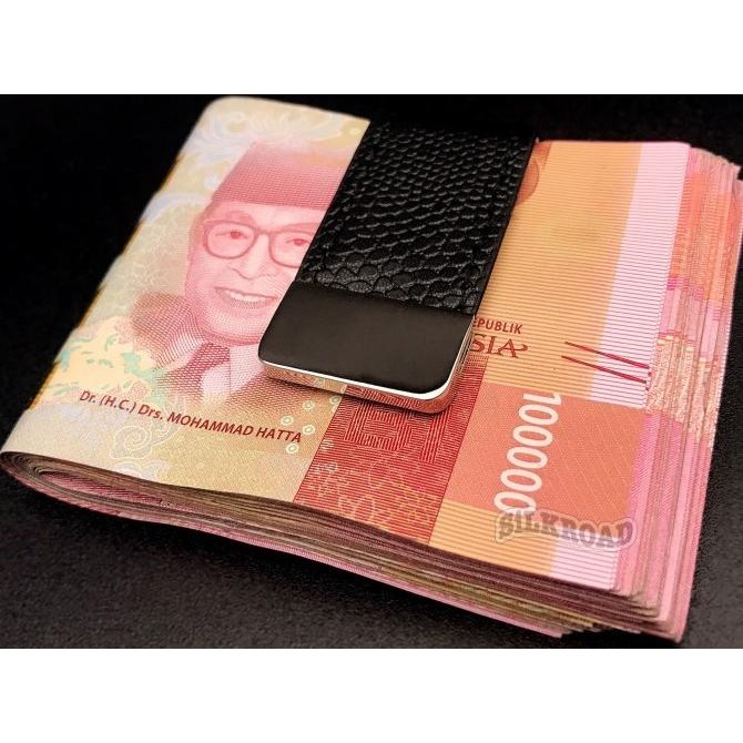 Money Clip,Jepitan Uang,Tie Clip,Dompet Kulit,Dompet Rfid,Kulit