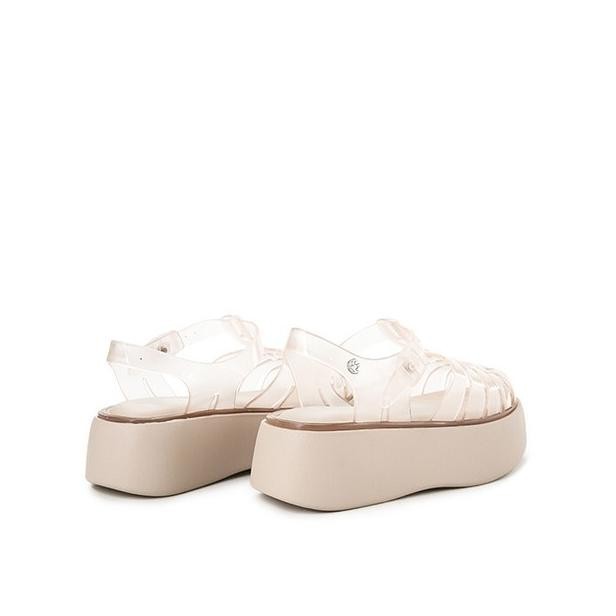 Hush Puppies Sandal Wanita Velove Nude