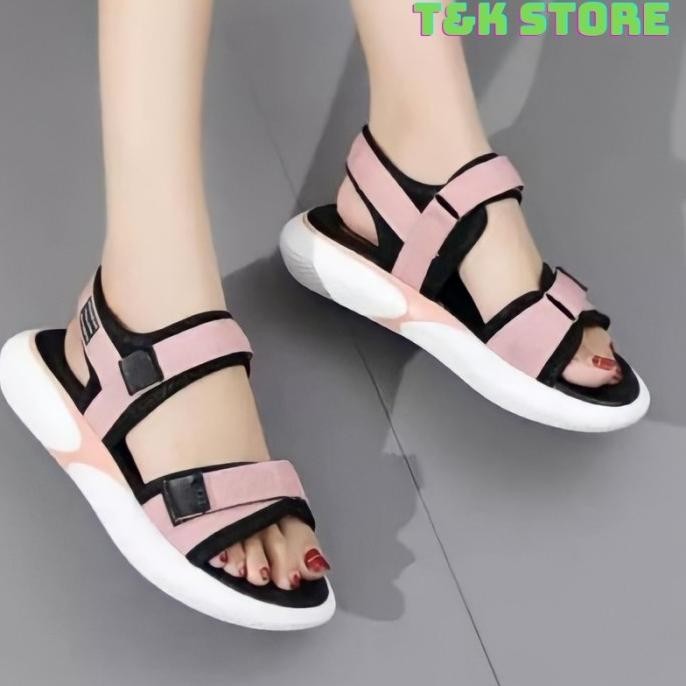 Sandal Wanita Gunung Bertali Korea Sendal Cewek Tali Victoria Fashion