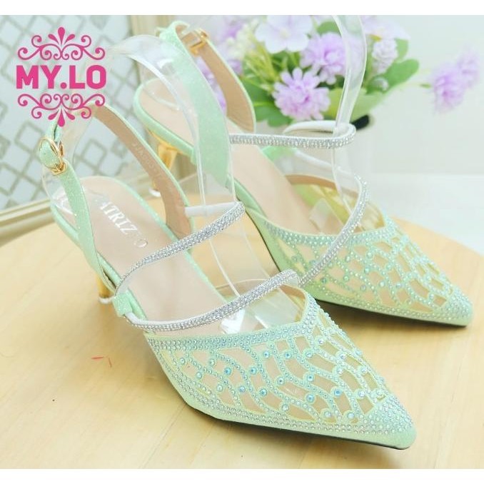 Sepatu Wedges Bustong Wanita Import Balnani