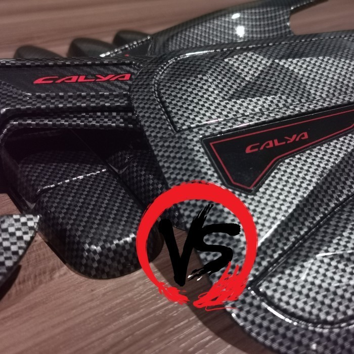 PAKET COVER HANDLE,OUTER HANDLE & TANK COVER CARBON TOYOTA CALYA