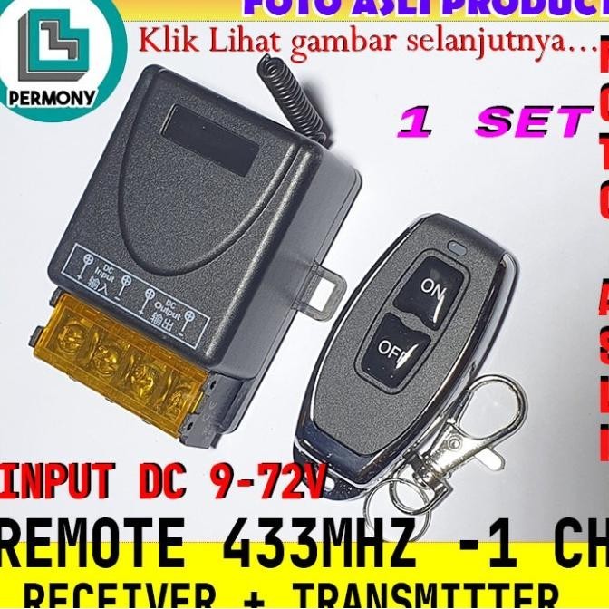 Remote 433Mhz 433 Mhz 1 channel transmitter receiver 1channel 30A 220V