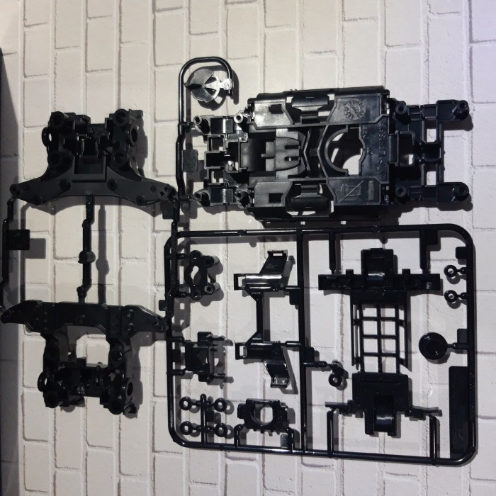 tamiya MSL chassis black abs