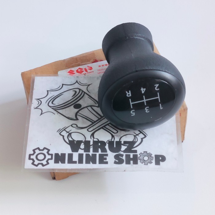 KNOP KNOB PERSENELING TRANSMISI SUZUKI KARIMUN WAGON R OVAL HITAM