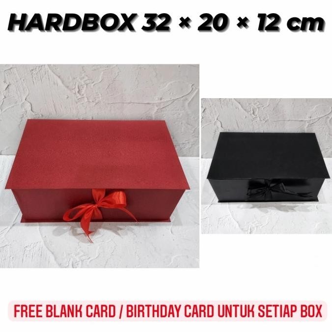 

HARDBOX 32x20x12 / GIFT BOX / BOX HAMPERS / KOTAK KADO / BOX SESERAHAN