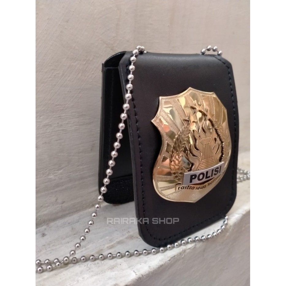 

BARANG TERLARIS Dompet name tad id card Kalung Lencana Dompet KTA Polisi